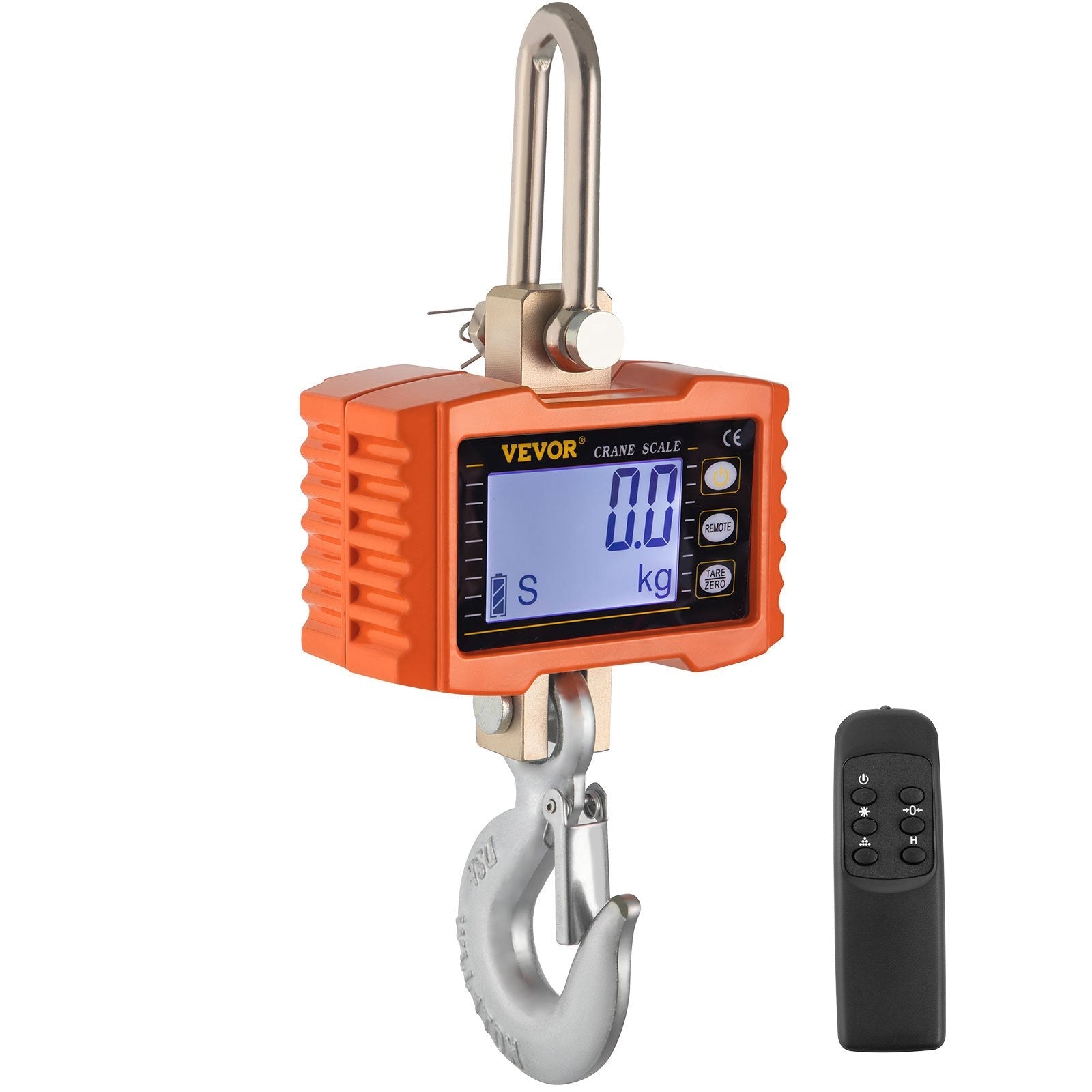 1000KG 2200LBS Aluminum Digital Crane Scale heavy Duty Hanging Scale 