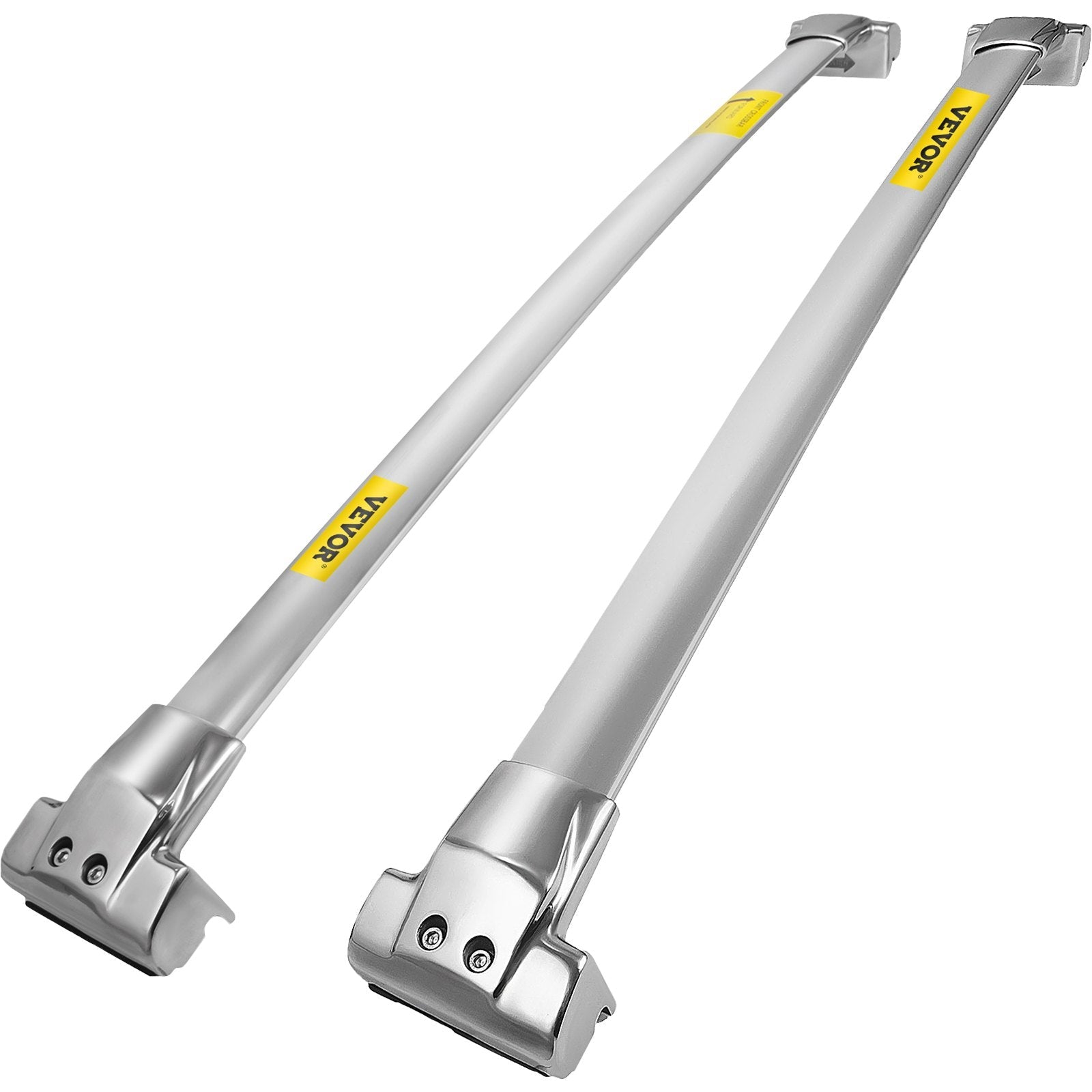 VEVOR Roof Rack Rail Cross Bar Fit for Jeep Grand Cherokee 2011-2018 Silver Set Carrier Baggage 165LBS Top Luggage Pair Durable Storage Cross Bar Roof Rails Stainless Steel 