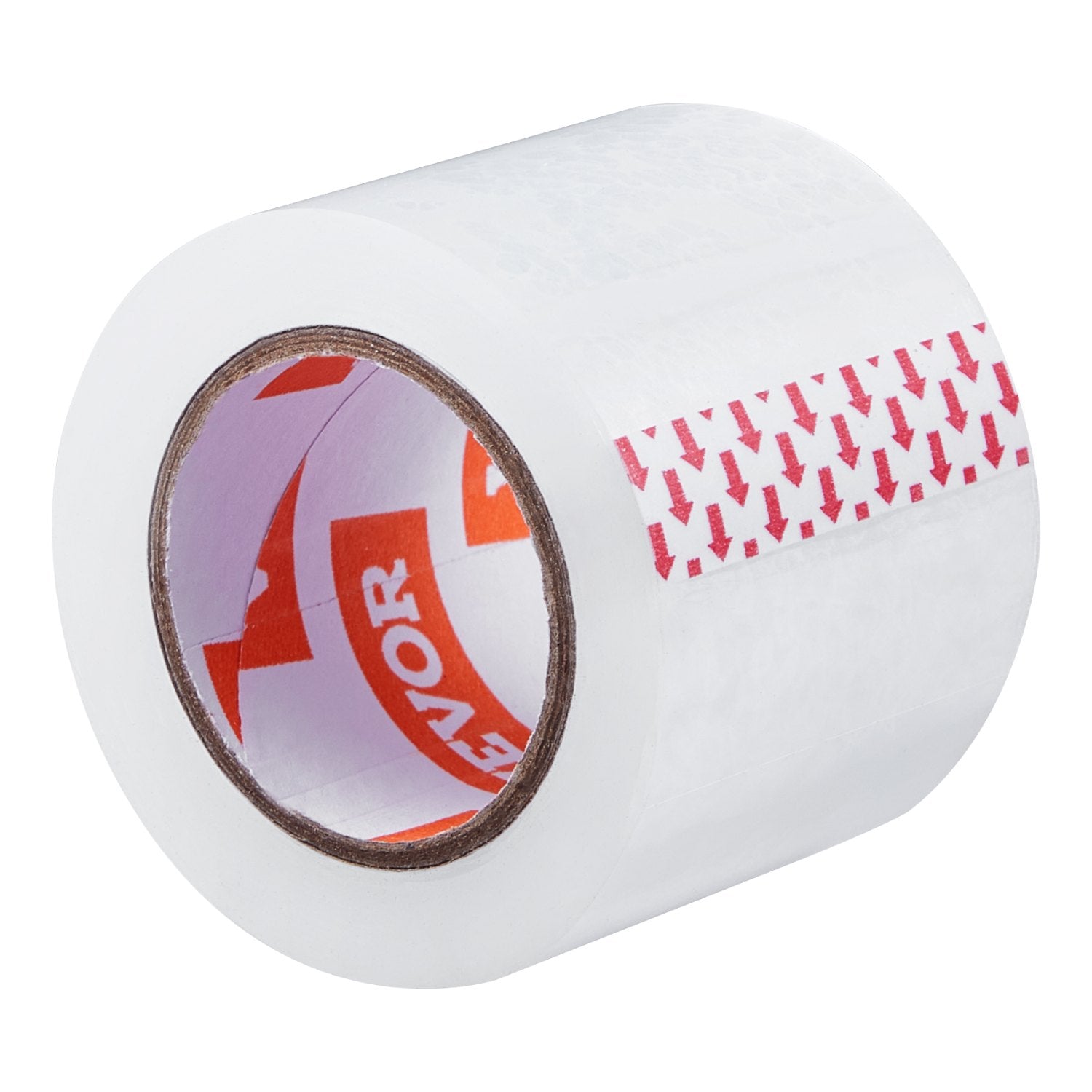 VEVOR Packing Tape 6 Rolls 25 Yards Clear Shipping Tape with Dispenser 2.7 Mil 