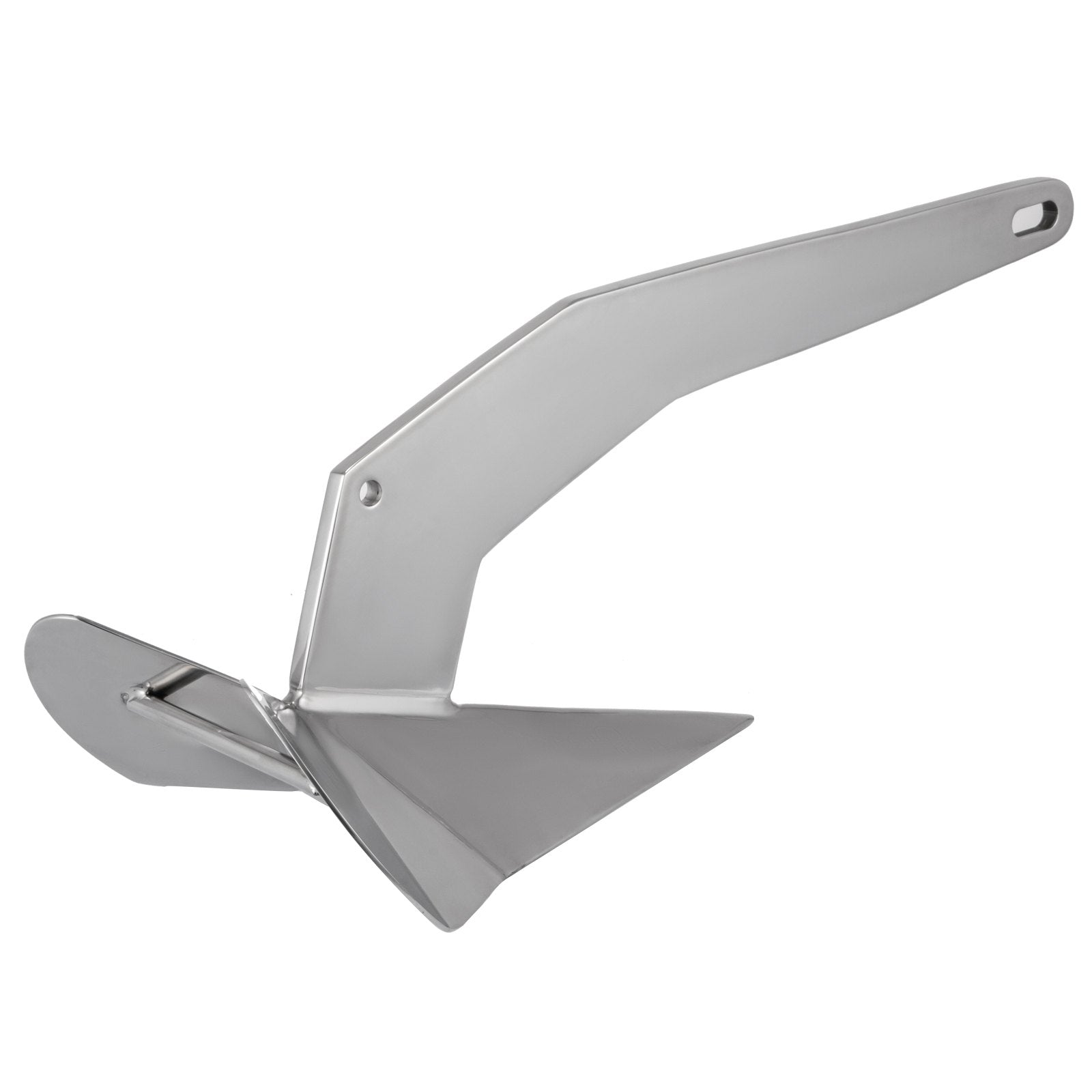 VEVOR Delta Style Boat Anchor 17 LB Boat Anchor Stainless Steel Delta Style 22-38 FT Anchor for Boats 