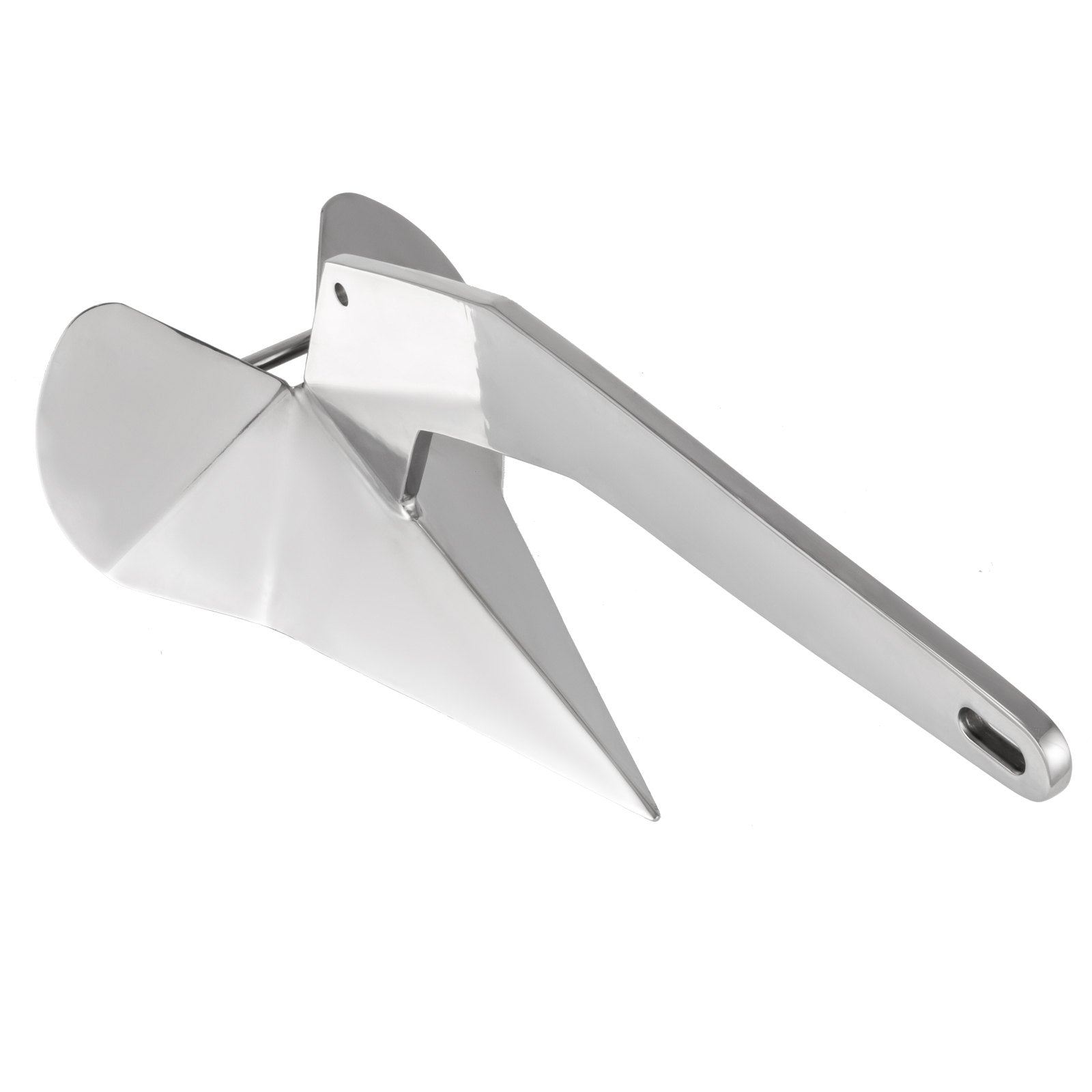 VEVOR Delta Style Boat Anchor 17 LB Boat Anchor Stainless Steel Delta Style 22-38 FT Anchor for Boats 