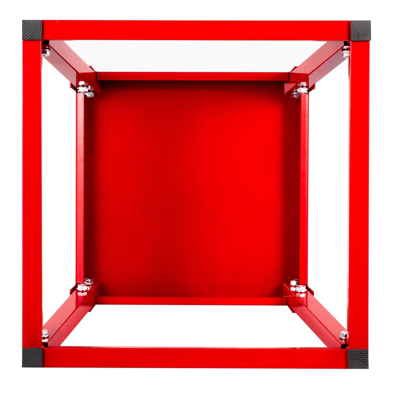 VEVOR Plyometric Box Set?18 Inch Plyometric Platform and Jumping Agility Box Set,Red Plyometric Platform ,for Jump Exercise Fit Training & Crossfit & Conditioning 