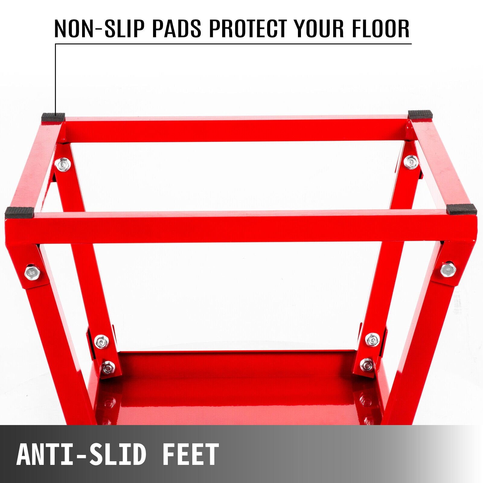 VEVOR Plyometric Box Set?18 Inch Plyometric Platform and Jumping Agility Box Set,Red Plyometric Platform ,for Jump Exercise Fit Training & Crossfit & Conditioning 