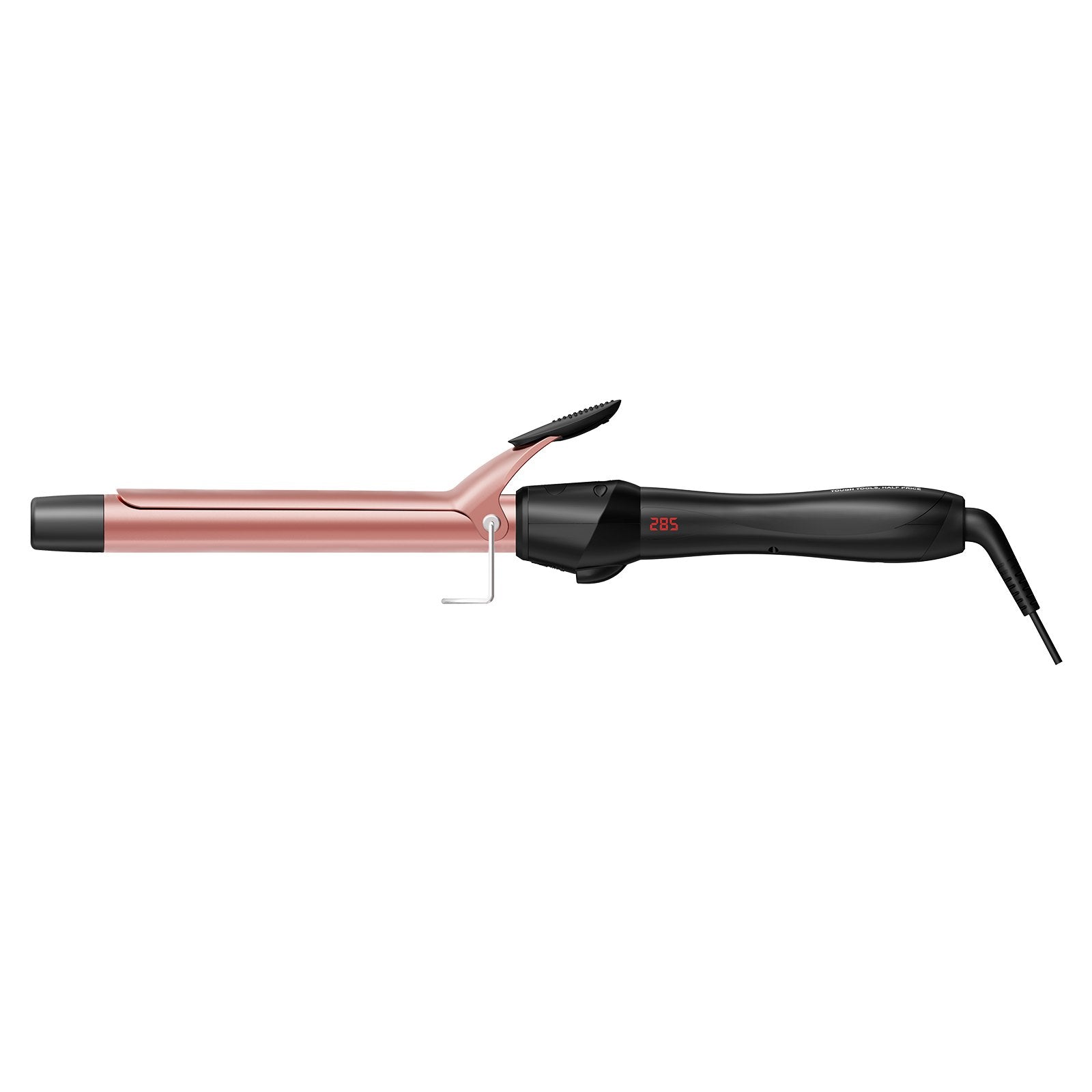 VEVOR 1-Inch Curling Iron Ceramic Hair Curling Wand for All Hair Types Rose Gold 