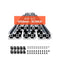 VEVOR 10PCS 2020 Aluminum Extrusion Profile 39.4