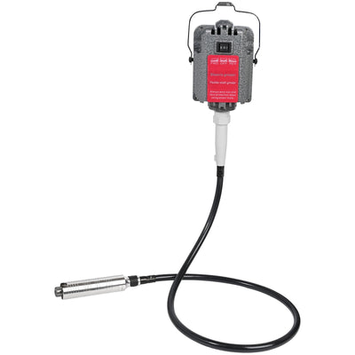VEVOR S-R Hanging Flex Shaft Grinder 230W Rotary Tool with Stepless Speed Foot Pedal Rotary Carver 0-180000rmp for Carving, Buffing,Drilling,Polishing (4mm flexshaft), Grey 