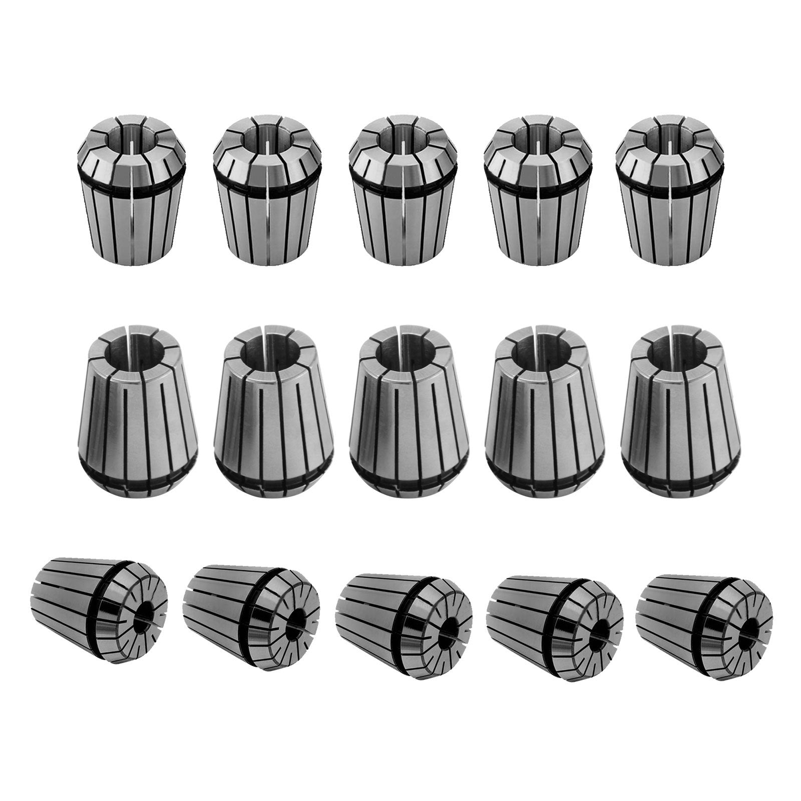 VEVOR 25 Pcs Collet Set ER32 Collet Chuck 1/16 inch-3/4 inch Holder Spring Collet Set for CNC Engraving Machine & Milling Lathe Tool (ER32) 