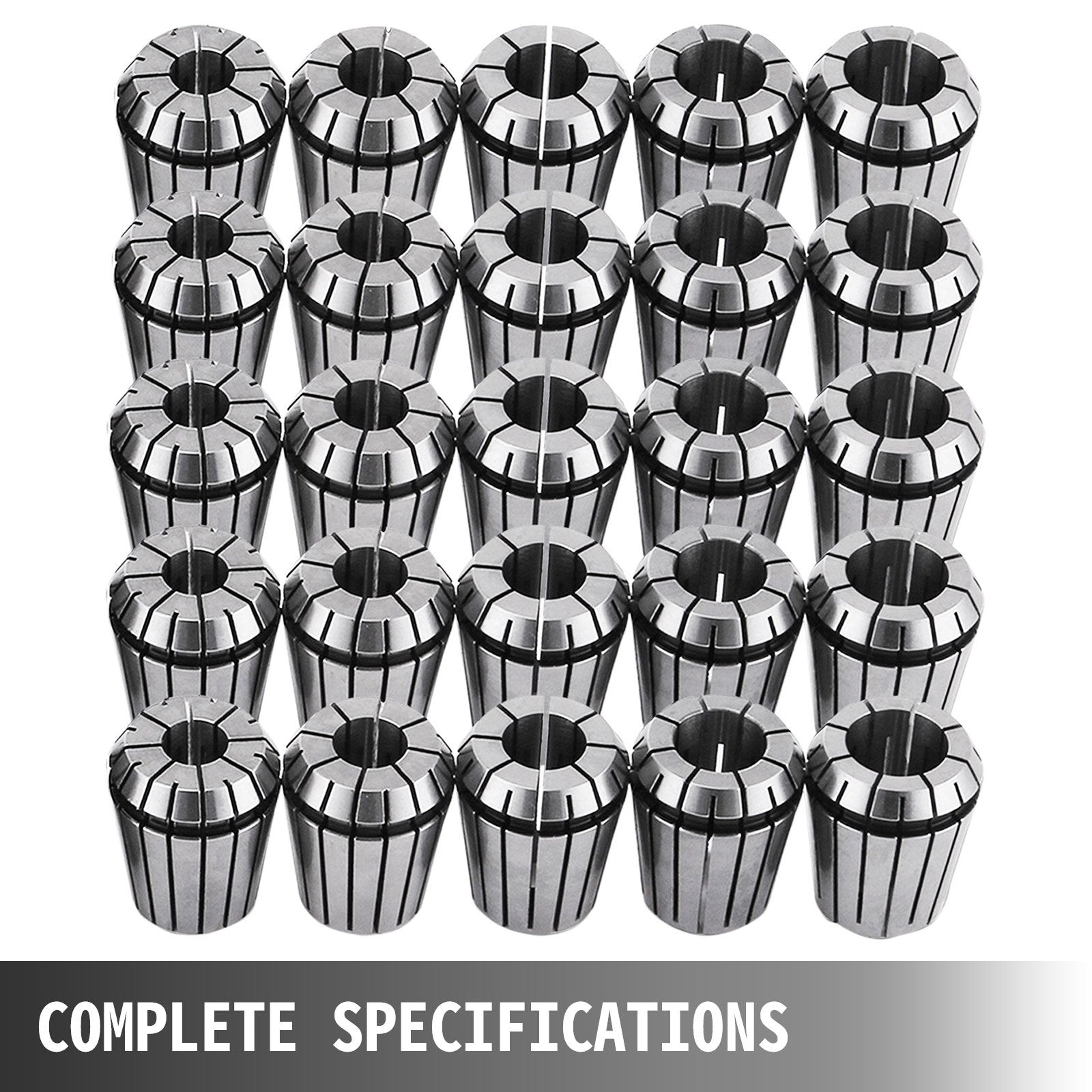 VEVOR 25 Pcs Collet Set ER32 Collet Chuck 1/16 inch-3/4 inch Holder Spring Collet Set for CNC Engraving Machine & Milling Lathe Tool (ER32) 