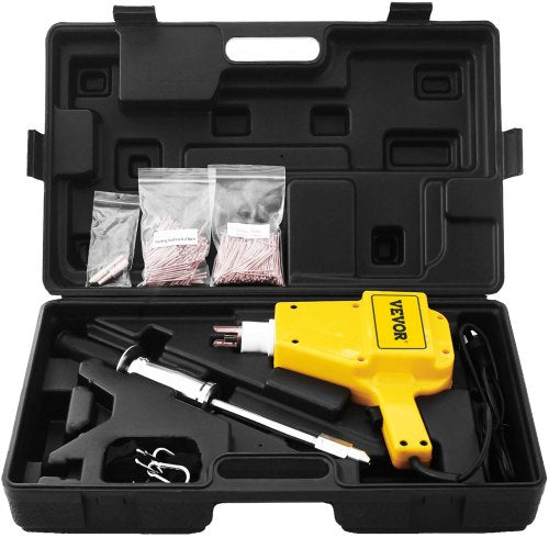 VEVOR Complete Electric Stud Welder Gun Body Dent Repair Kit w/ Puller Hammer