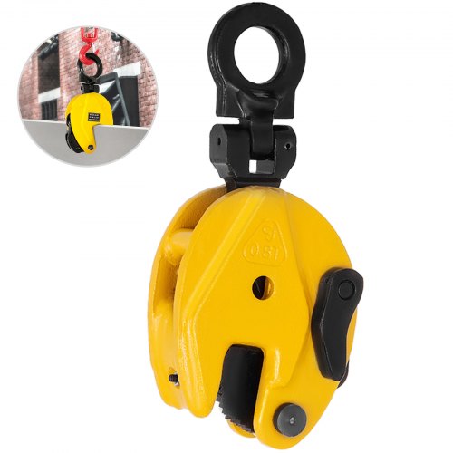 Lifting Clamp Vertical Plate Clamp 1760Lbs/0.8T Industrial Steel Plate Clamp