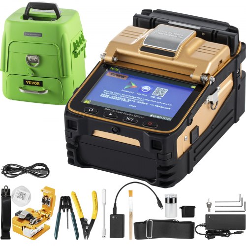 AI-8 Fiber Optic Splicing Machine Fiber Fusion Splicer Ribbon Automatic Kits