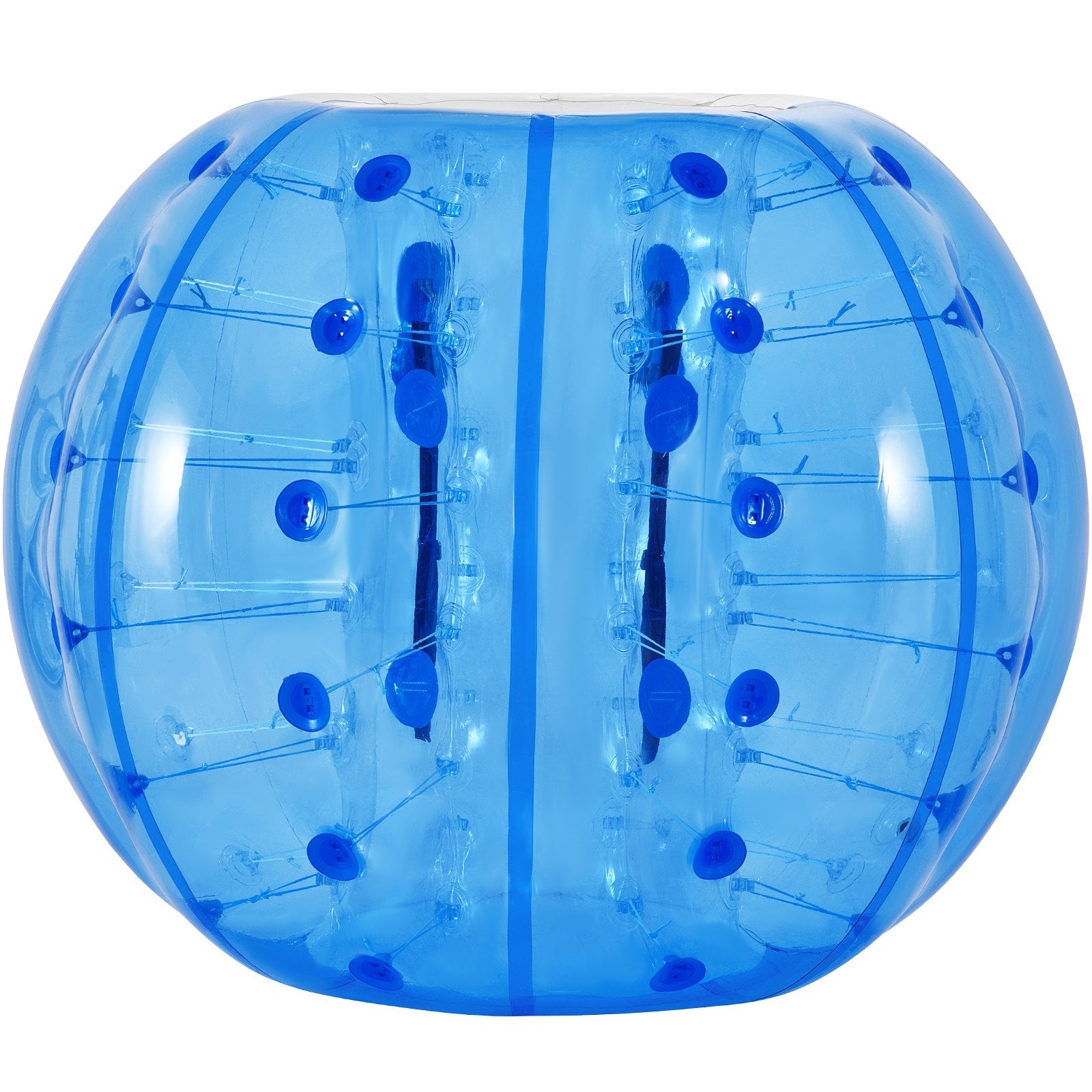 VEVOR 2PCS Inflatable Bumper Ball 5 FT / 1.5M Diameter, Bubble Soccer Ball, Blow It Up in 5 Min, Inflatable Zorb Ball for Adults or Children (5 FT, Red & Blue) 
