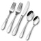 VEVOR 45-Piece Silverware Set Stainless Steel Cutlery Flatware Utensils for 8