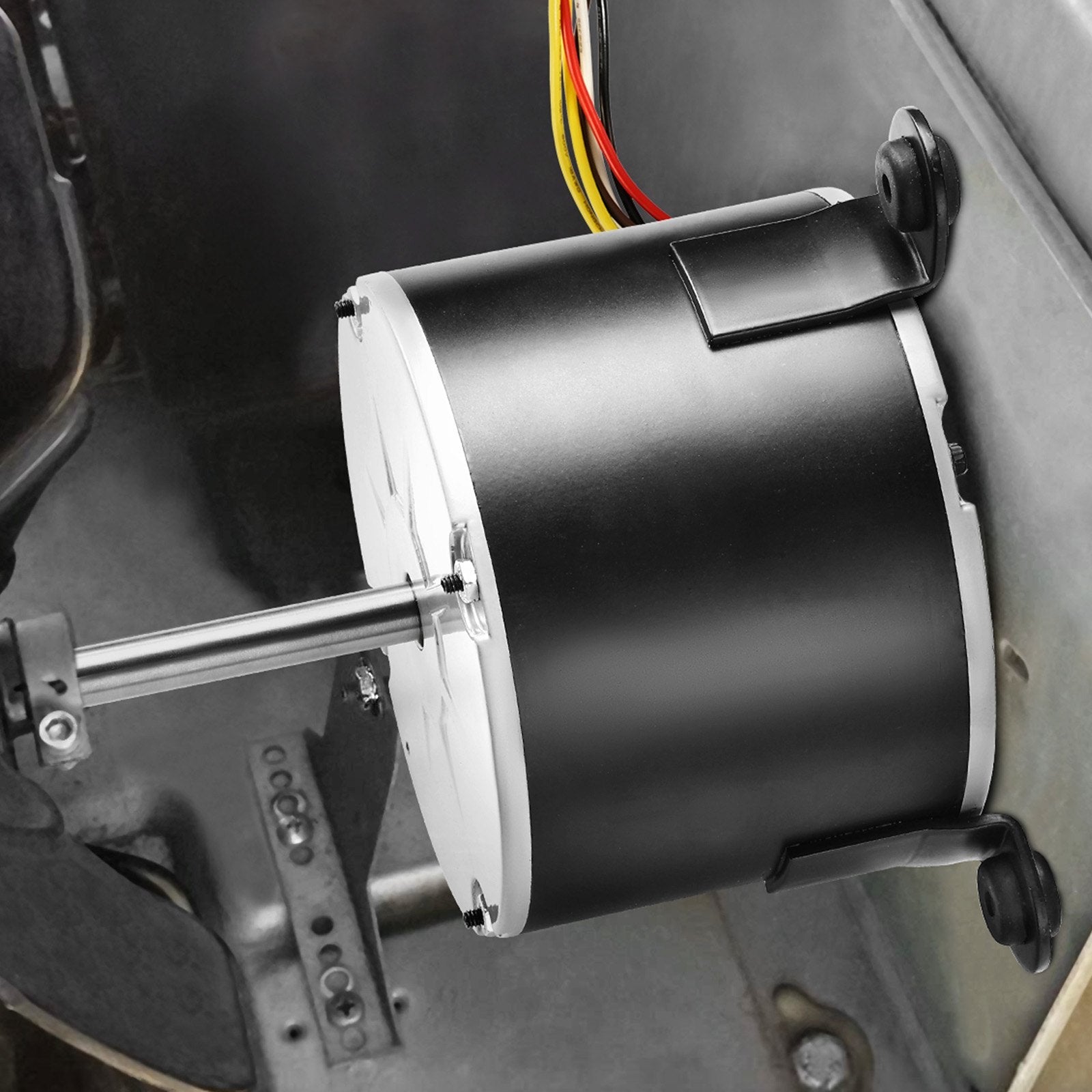 VEVOR 1/5HP RV AC Fan Motor AC115V 2.6 1650RPM Single Phase 5uf/370V Capacitor 