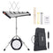 VEVOR 32 Note Glockenspiel Xylophone Bell Kit, Professional Percussion Instrument Set with Mallets, Drum Sticks, Music Stand,  8