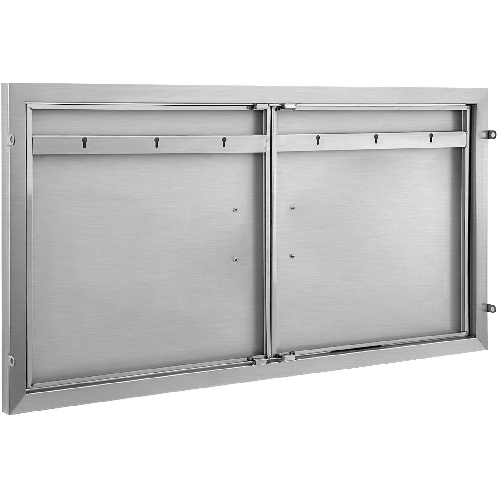 Bbq 36"x21"/90x53cm Access Double Walled Door Stainless Doors Vertical Outdoor 