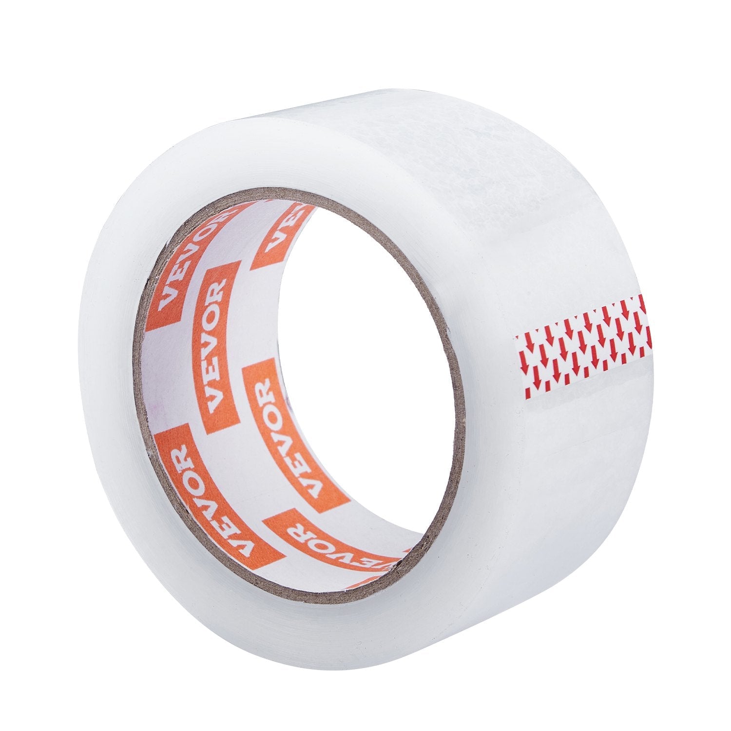 VEVOR Packing Tape 6 Rolls 65 Yards Clear Shipping Tape with Dispenser 2.7 Mil 