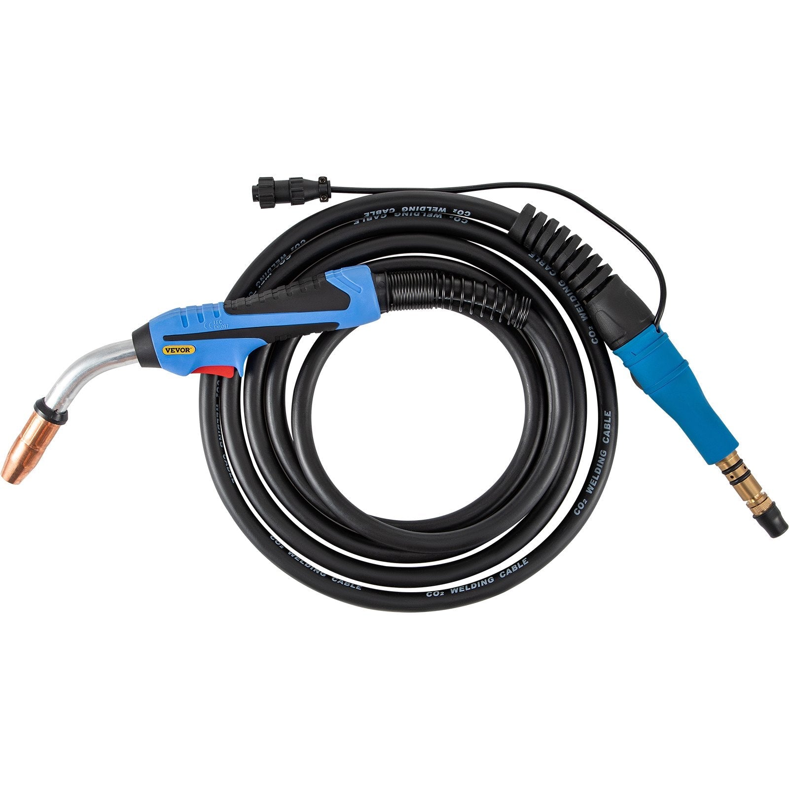 VEVOR 250Amp 15Ft Mig Welding Gun fit for Miller Welding Gun Torch Welder Gun M-25 Welding Torch Stinger Replacement fit for Miller M-25 Part Number 169598 fit 0.030"-0.035" Wire 