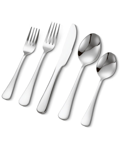 VEVOR 30-Piece Silverware Set Stainless Steel Cutlery Flatware Utensils for 6 