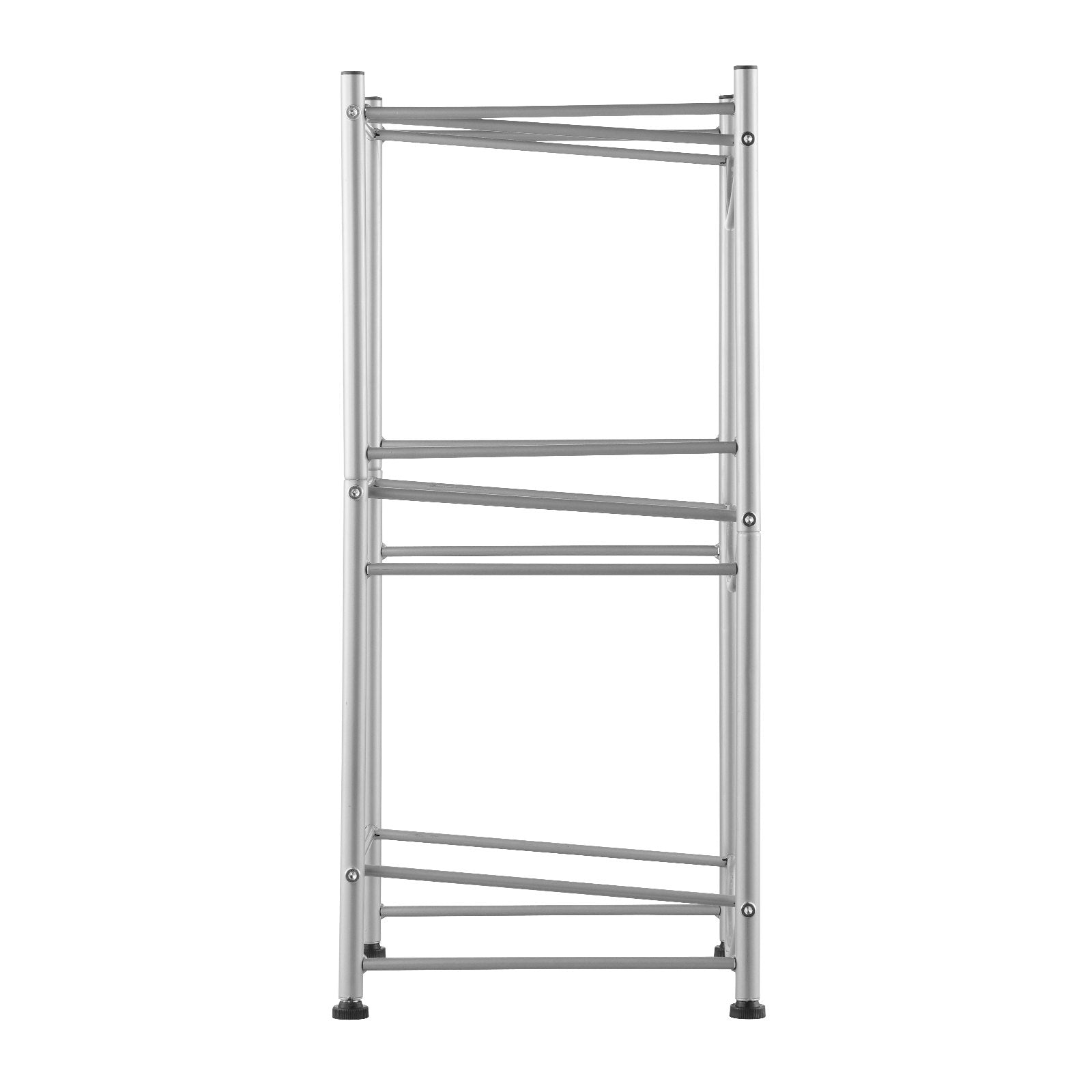 VEVOR 3 Tiers Water Jug Holder Single Row Water Bottle Rack for 3 Bottles Silver 