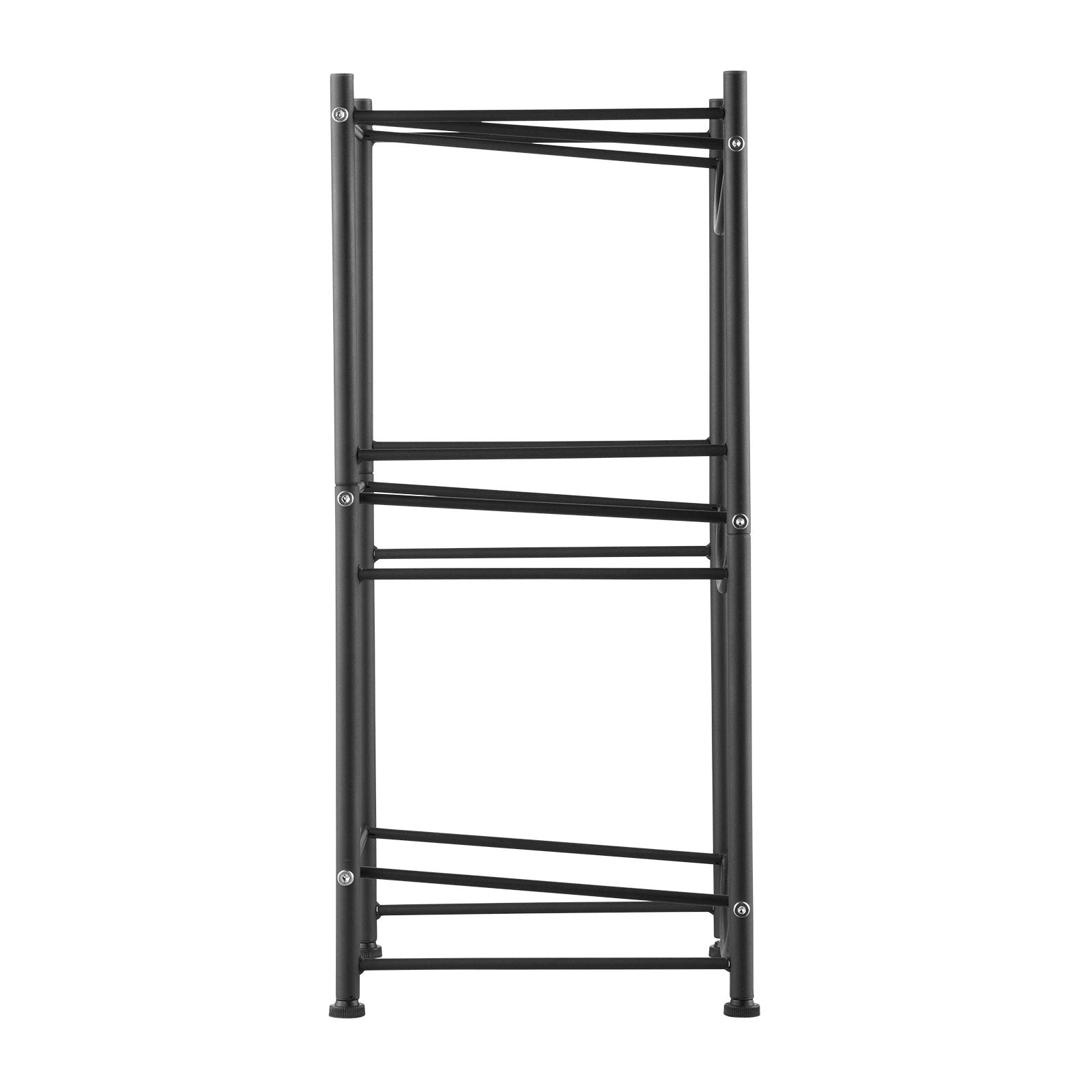 VEVOR 3 Tiers Water Jug Holder Single Row Water Bottle Rack for 3 Bottles Black 