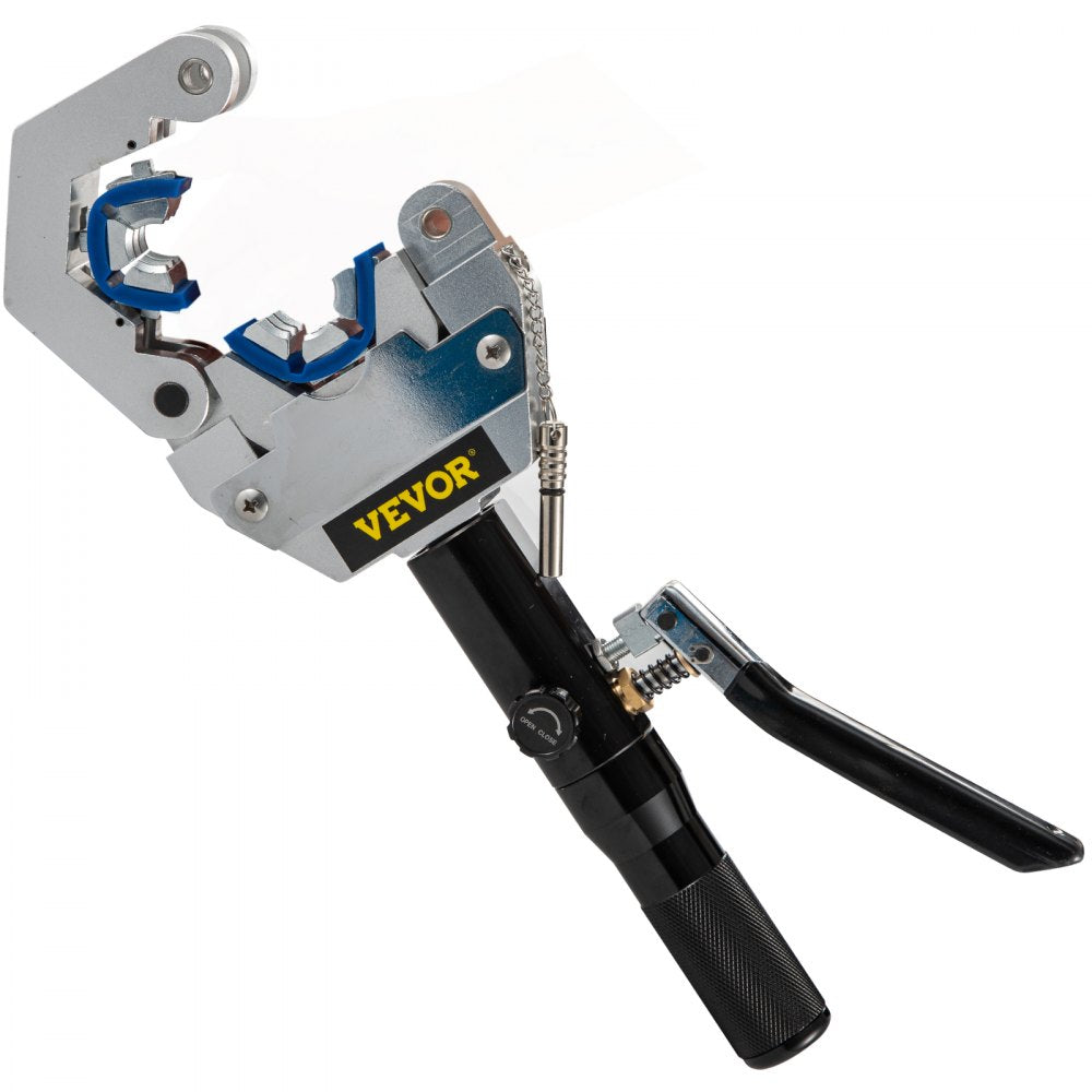 VEVOR Hydraulic Hose Crimper Hydra-Krimp 71500,Manual AC Hose Crimper Kit Air Conditioning Repaire Handheld,Hydraulic Hose Crimping Tool with 7 Die Set, for Barbed and Beaded Hose Fittings 