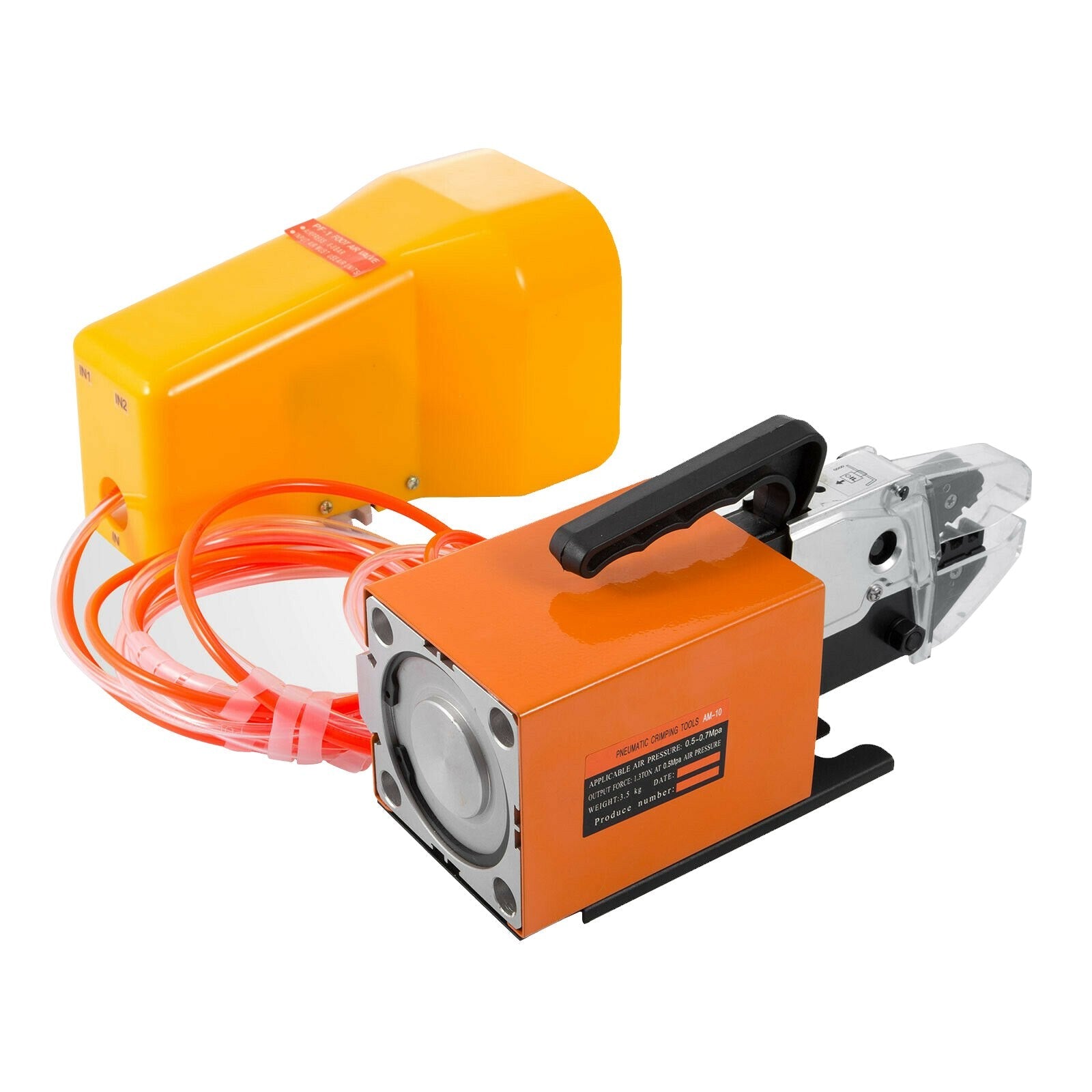 VEVOR AM-10 Pneumatic Crimping Machine Tools for Terminals w/ CE certification 
