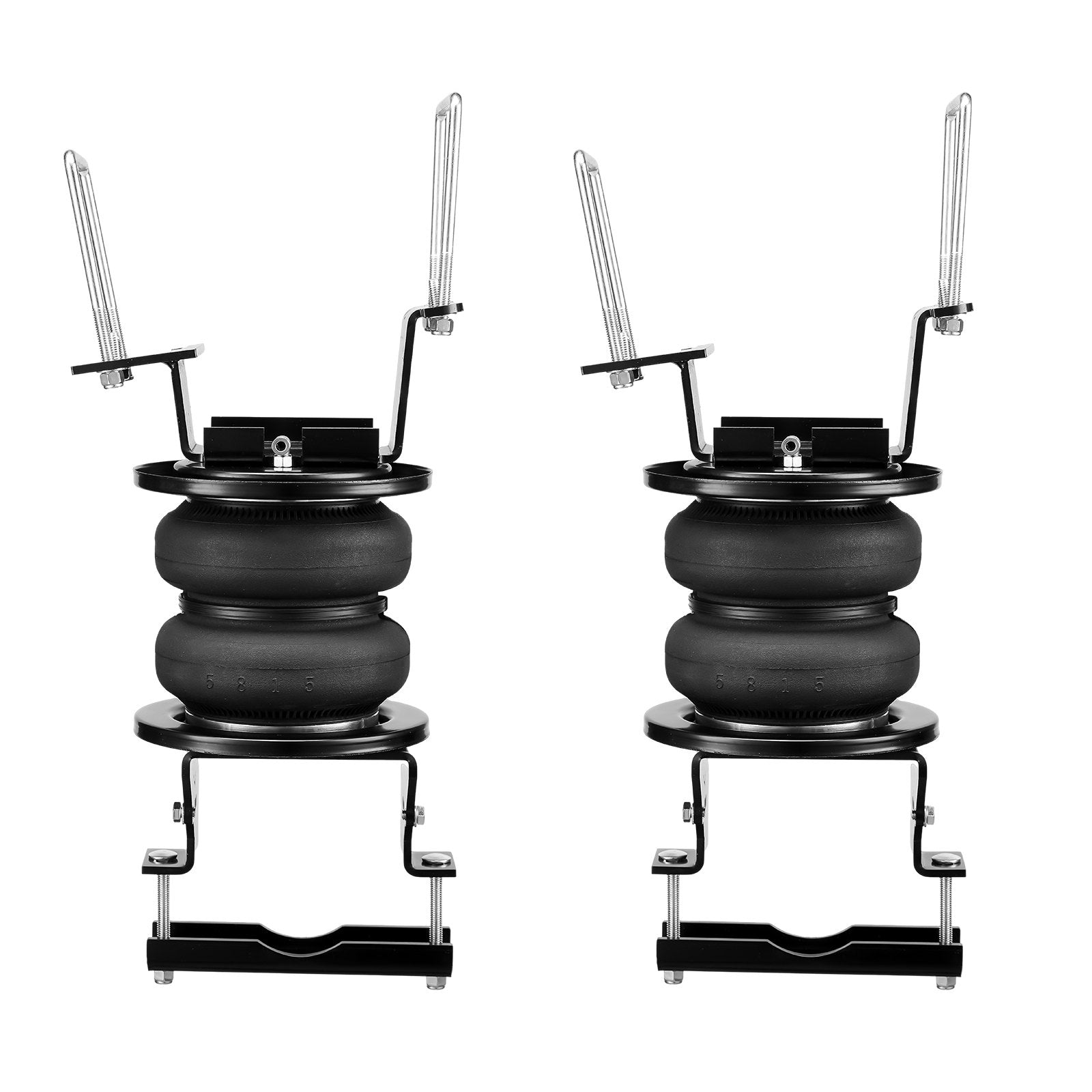 VEVOR Air Bag Suspension Kit, Air Springs Suspension Bag Kit Compatible with 2011-2019 Chevrolet Silverado 2500/3500HD and GMC Sierra 2500/3500HD 4WD RWD, 5000 lbs Loading, 5 to 100 PSI 