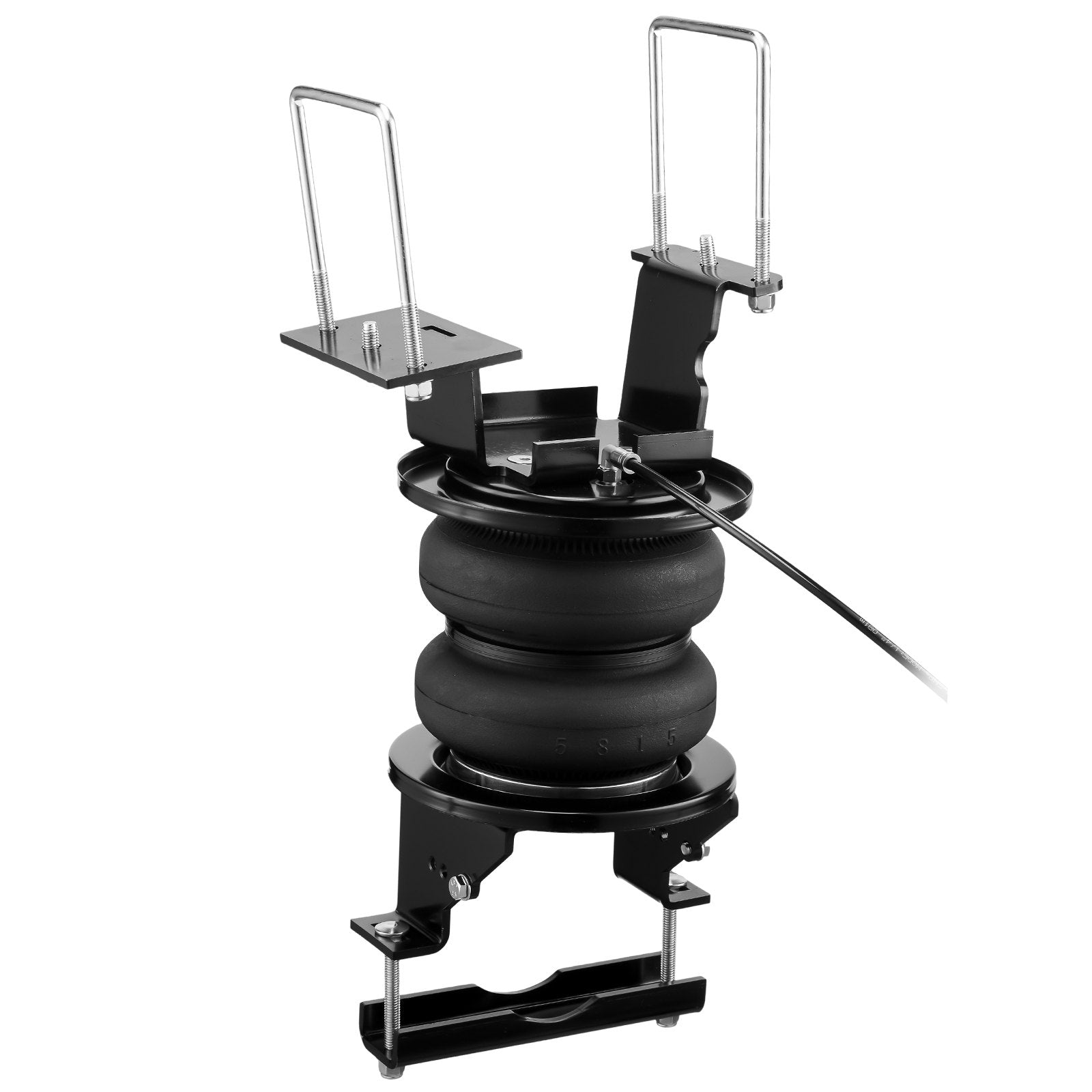 VEVOR Air Bag Suspension Kit, Air Springs Suspension Bag Kit Compatible with 2011-2019 Chevrolet Silverado 2500/3500HD and GMC Sierra 2500/3500HD 4WD RWD, 5000 lbs Loading, 5 to 100 PSI 