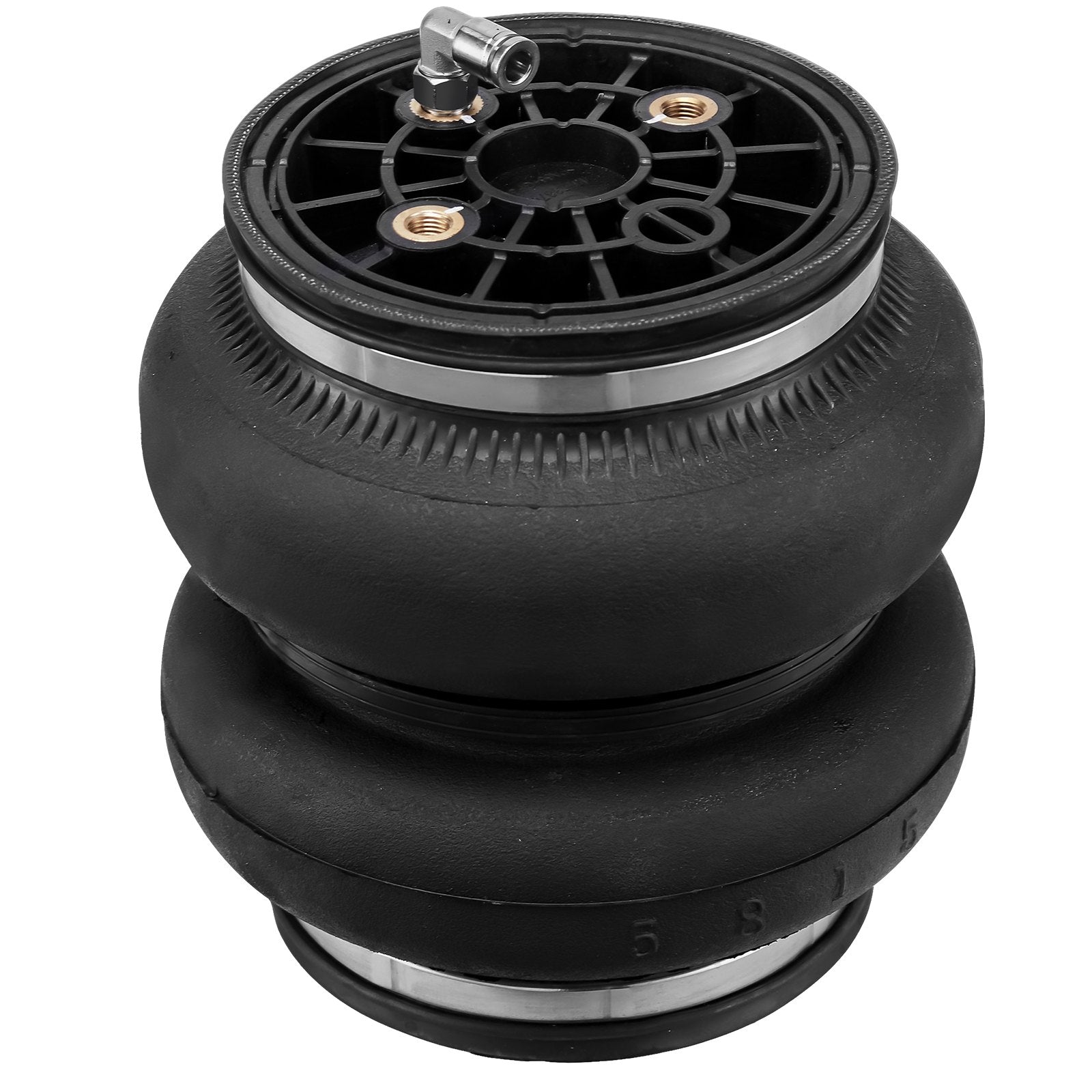 VEVOR Air Bag Suspension Kit, Air Springs Suspension Bag Kit Compatible with 2011-2019 Chevrolet Silverado 2500/3500HD and GMC Sierra 2500/3500HD 4WD RWD, 5000 lbs Loading, 5 to 100 PSI 