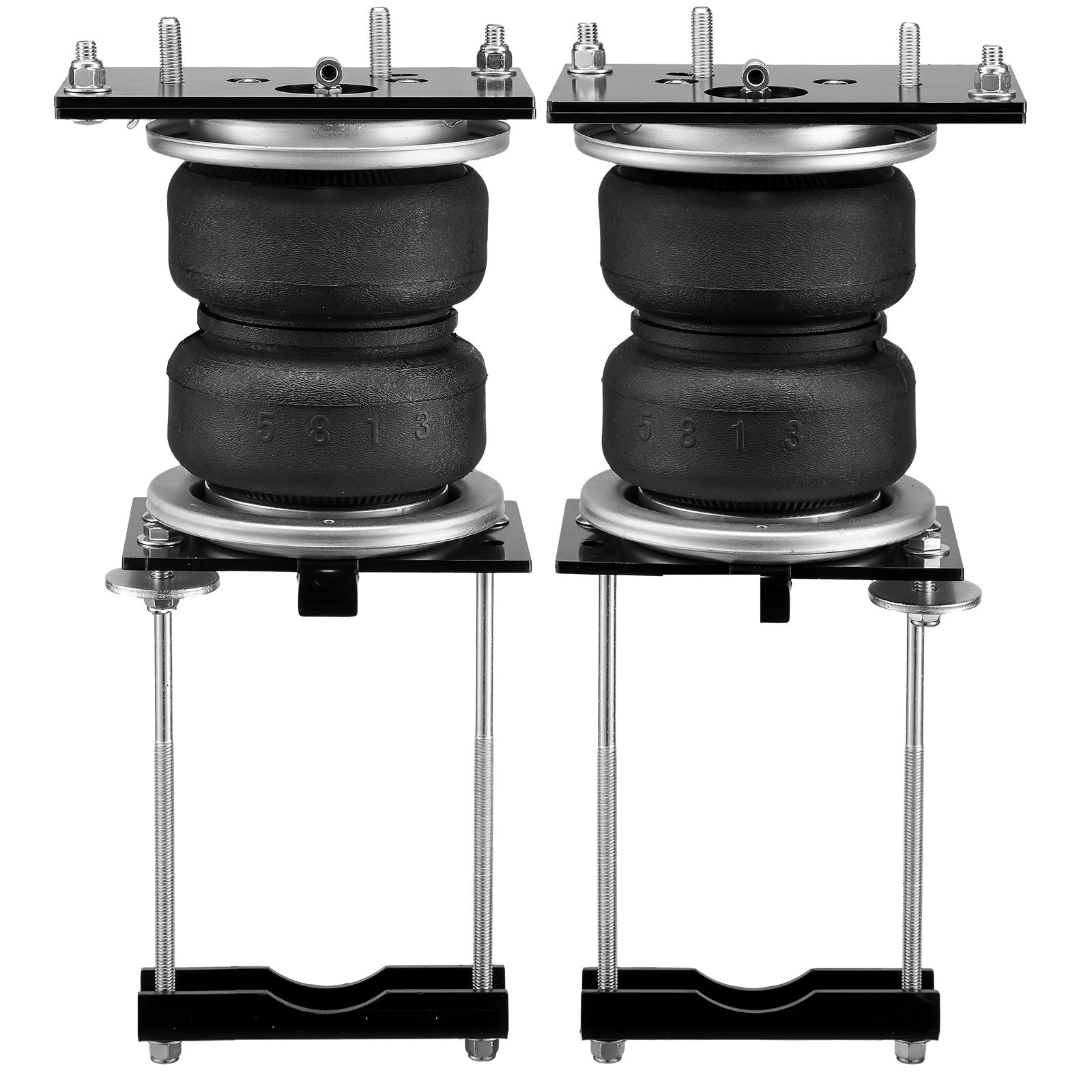 VEVOR Air Bag Suspension Kit, Air Springs Suspension Bag Kit Compatible with 2014-2023 Dodge Ram 2500 2WD 4WD, 5000 lbs Loading, 5 to 100 PSI 