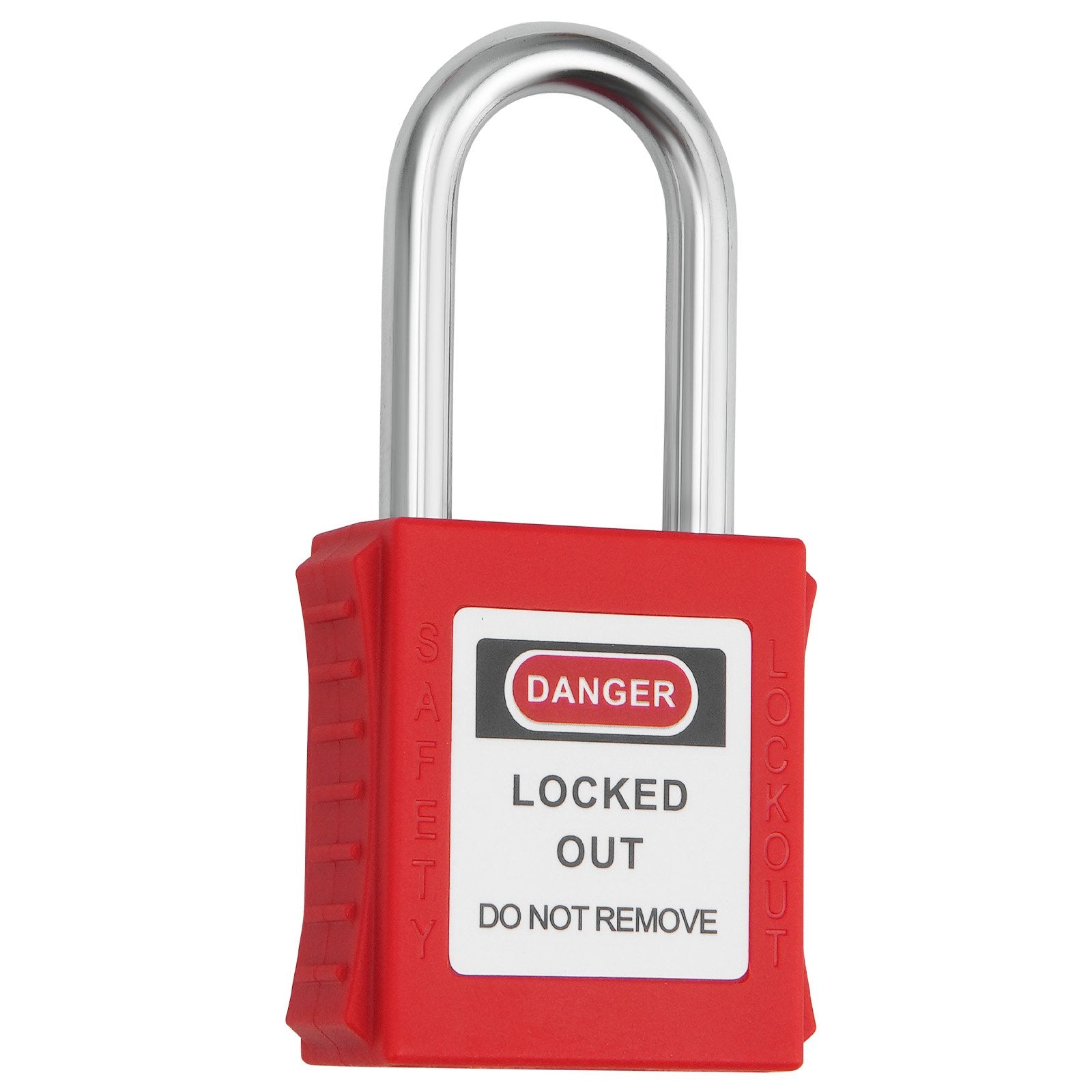 VEVOR Lockout Tagout Locks Set, 10 PCS Red Safety Lockout Padlocks, with 2 Keys Per Lock, OSHA Compliant Lockout Locks, Lock Out Tag Out Safety Padlocks for Electrical Lockout Tag Out Kits 