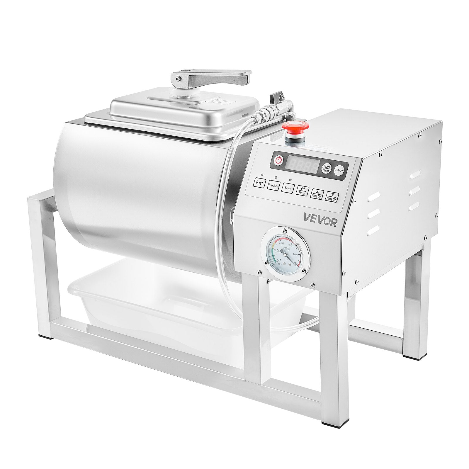 VEVOR Vacuum Meat Tumbler Marinator Machine 20L for Chicken Steak Commercial 
