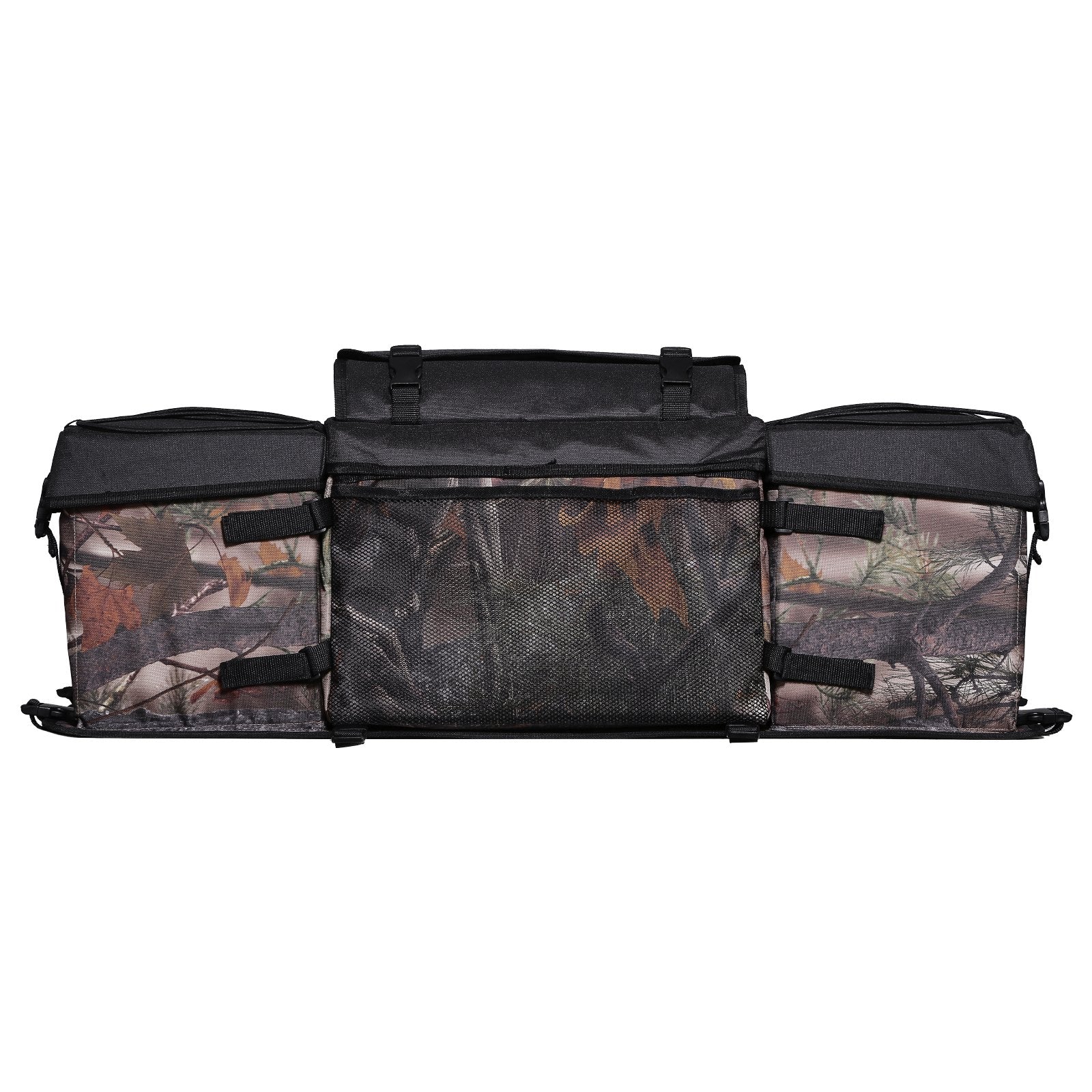 VEVOR 68L ATV Rear Storage Bag 600D Oxford Cloth Rear Cargo Bag & Sponge Cushion 