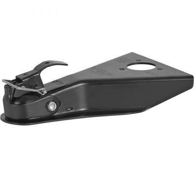 VEVOR A-Frame Trailer Coupler, Fits 2-Inch Hitch Ball Size, 8000 lbs Towing Capacity, Heavy Duty Steel Coupler, Ideal for Towing Station Wagons, Pickup Trucks, SUVs, Campers, Black Coating Surface 