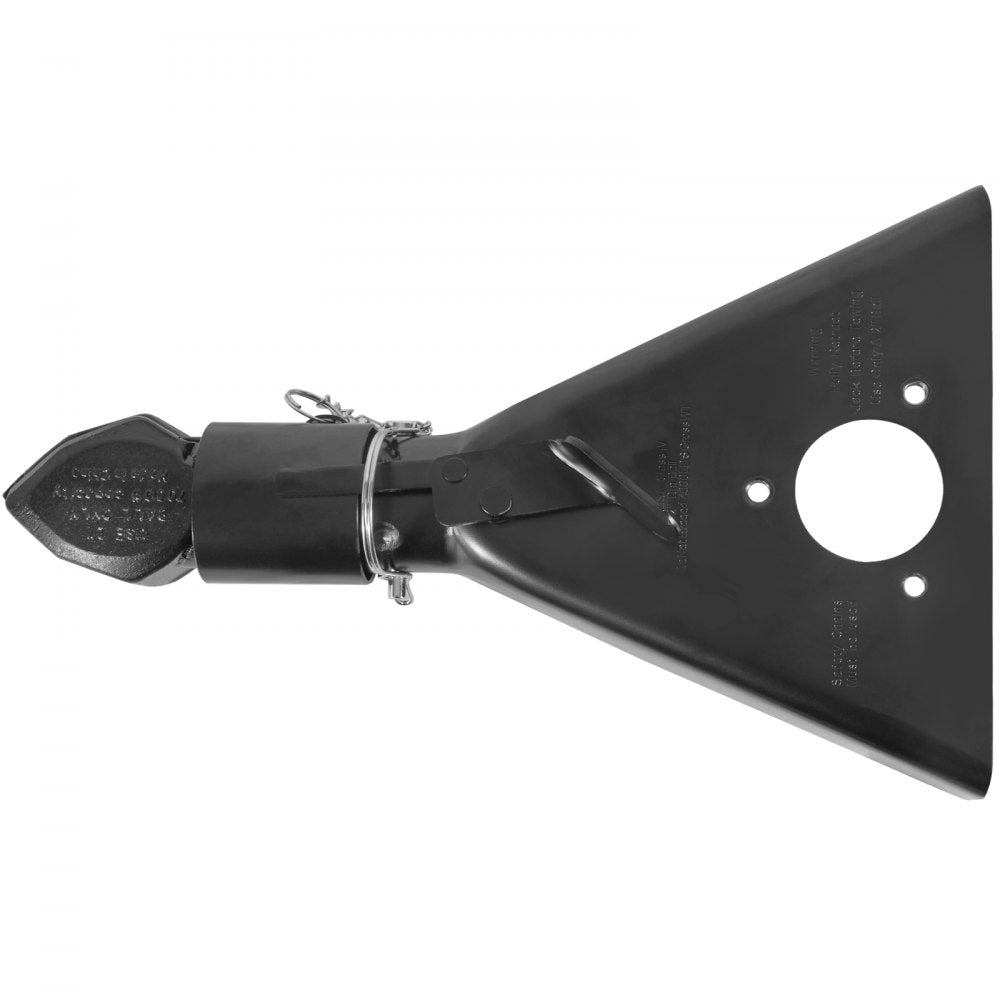 VEVOR A-Frame Trailer Coupler, Fits 2-Inch Hitch Ball Size, 7000 lbs Towing Capacity, Heavy Duty Steel Coupler, Ideal for Towing Station Wagons, Pickup Trucks, SUVs, Campers, Black Coating Surface 