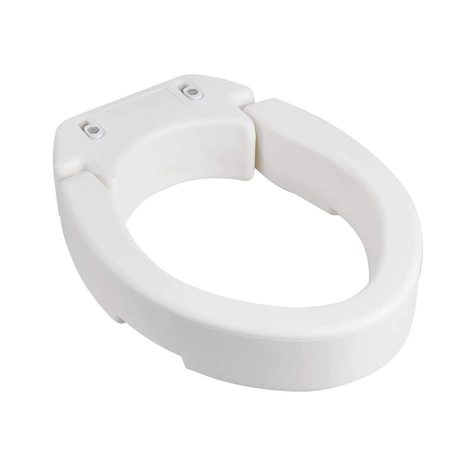 3.5-Inch Raised Toilet Seat for Elongated Toilets, 300 lb Capacity, Elevated Toilet Seat Riser for Seniors & Adults