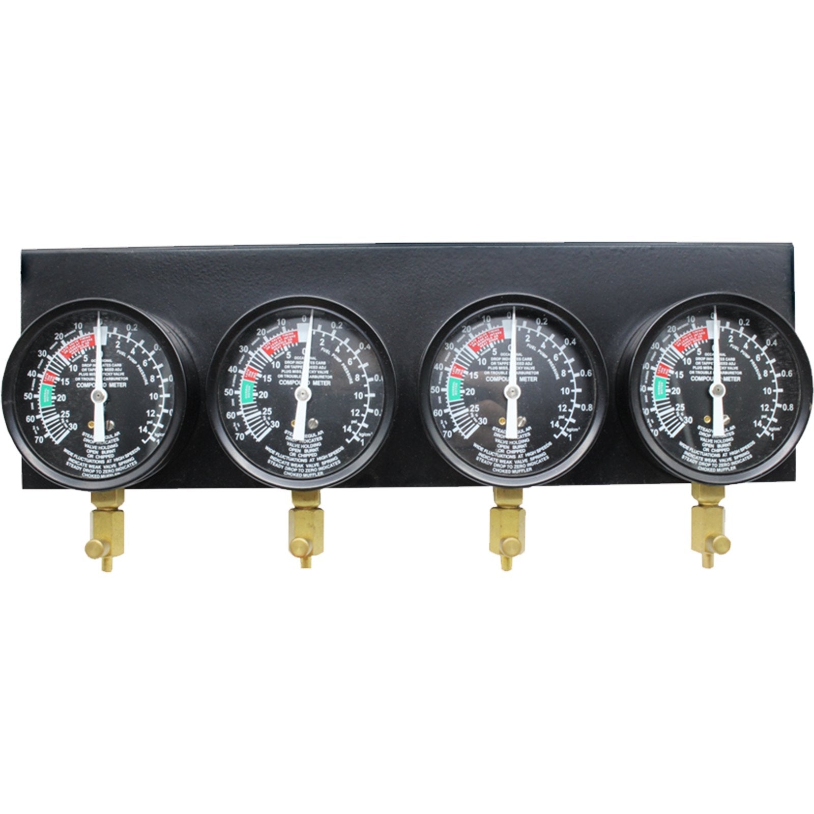 Pro Fuel Vacuum Carburetor Synchronizer carb sync Gauge Set Rubber Hose 