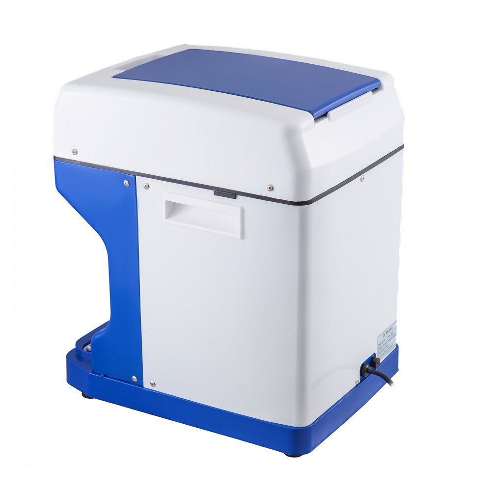 VEVOR 110V Electric Shaved Ice Machine 250W Snow Cone Maker Tabletop w/Adjustable Ice Texture, Ice Shaving Machine 265LBs/hr for Home and Commerical Use 