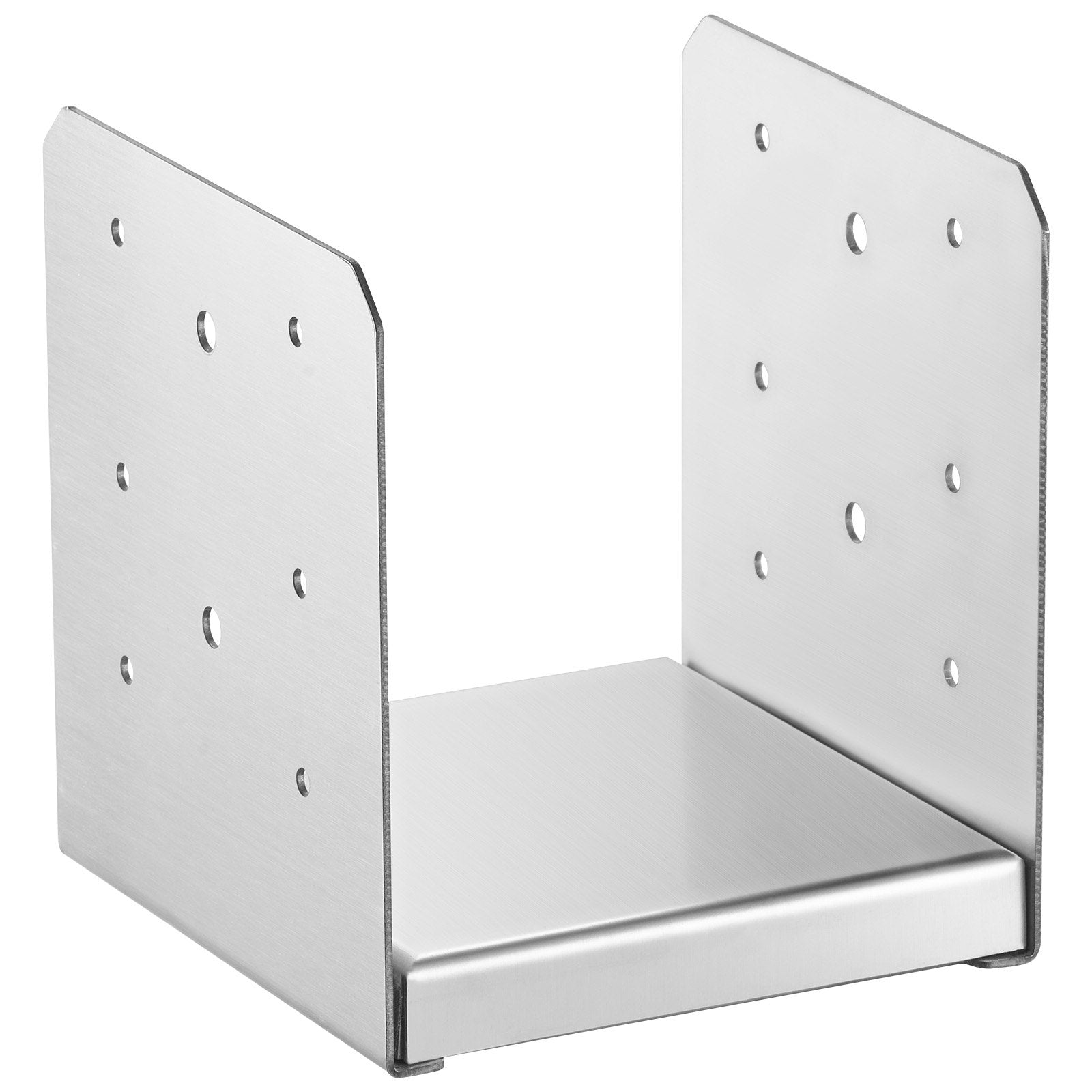 VEVOR 6"x 6" Post Base, 1Pcs Stainless Steel Adjustable Post Anchor Bracket(Internal 5.9 x 5.5"), Adjustable Post Base for Pavilion Deck Porch Handrail Railing Support Decorative Anchor Plate 