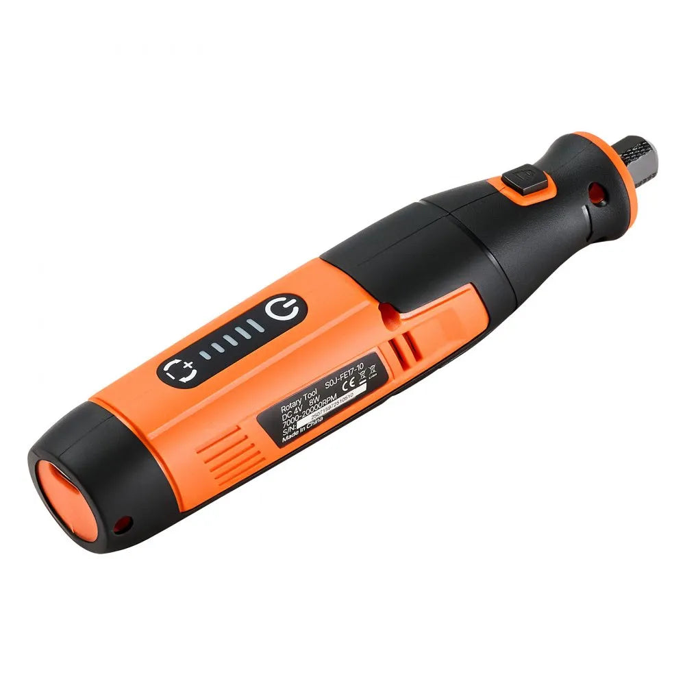 VEVOR 73-Piece Cordless Rotary Tool Kit, DC4V Portable Mini Power Rotary Tool, 5-Level Speed 7000-20000 RPM Multi-Purpose DIY Tools for Engraving, Sanding, Polishing, Carving, Cutting, DIY Crafts 