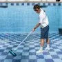 20-Inch Pool Brush Head with Curved Nylon Bristles & Aluminum Connector, Fits Standard Pool Poles  Collection
