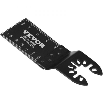 VEVOR 50PCS Oscillating Saw Blades, Universal Quick Release Oscillating Saw Blades, Multitool Tool Blades for Wood Plastic Aluminum, Fit Dewalt Bosch Milwaukee Hitachi Chicago Craftsman 