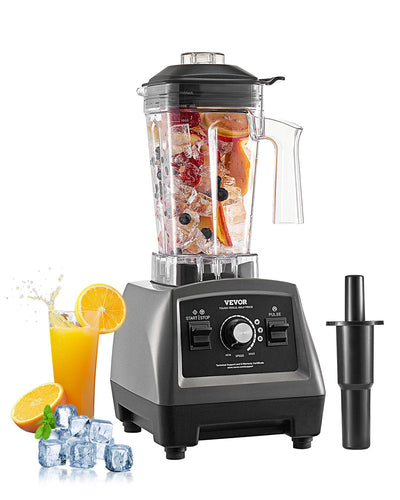 VEVOR 61 oz 1400W Blender for Smoothies Food Processing Blender for Kitchen 