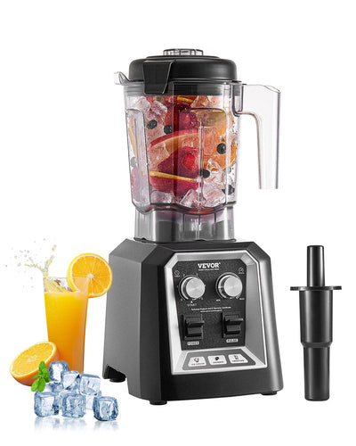 VEVOR 68 oz 1400W Blender for Smoothies Food Processing Blender for Kitchen 