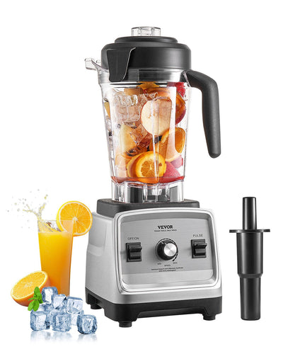 VEVOR 85 oz 1400W Blender for Smoothies Food Processing Blender for Kitchen 