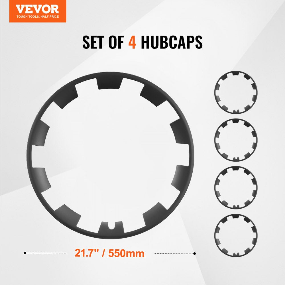 VEVOR 20" Wheel Rim Cover for Model Y Hubcap with Guard Tape & Valve Nozzle Hole 