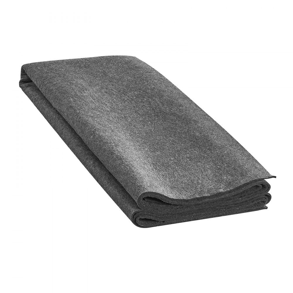 VEVOR Rug Pad Gripper 9' x 12' Protective Carpet Pad 0.47" Thick for All Floors 