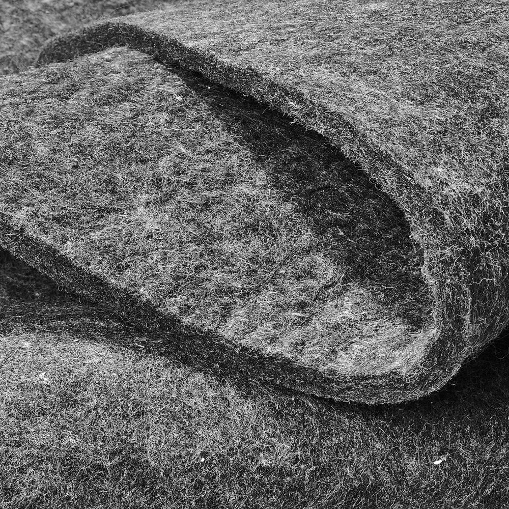 VEVOR Rug Pad Gripper 9' x 12' Protective Carpet Pad 0.47" Thick for All Floors 