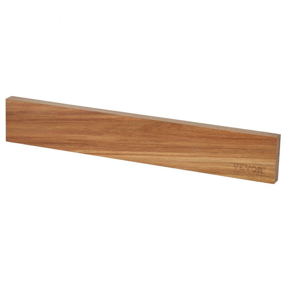 VEVOR Magnetic Knife Holder with Enhanced Strong Magnet, 16" No Drilling Knife Strips Organizer for Wall, Multifunctional Storage Acacia Wood Knives Rack, Knife Bar for Kitchen Knives, Utensils, Tools 